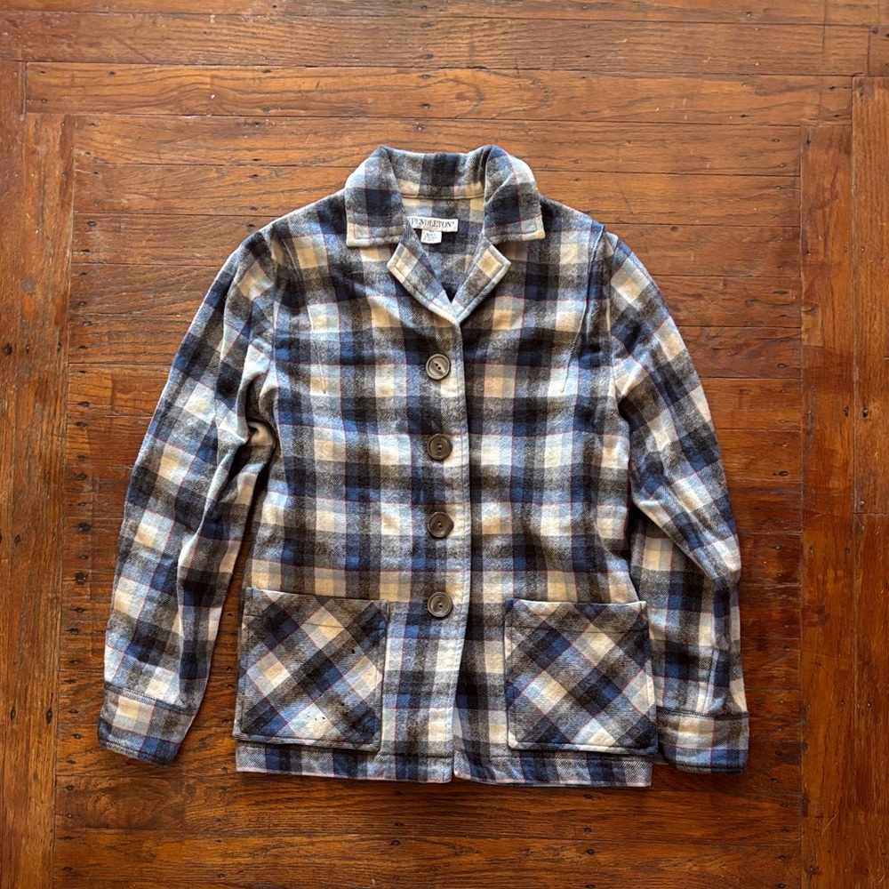Pendleton 1940s Re-Make Plaid Shacket